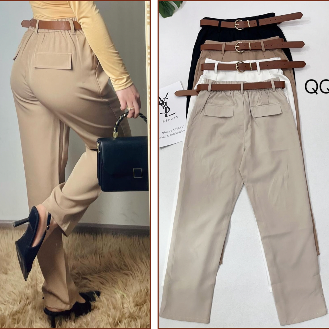 Pack 2 pantalones leandra talla S 36/38 elasticado